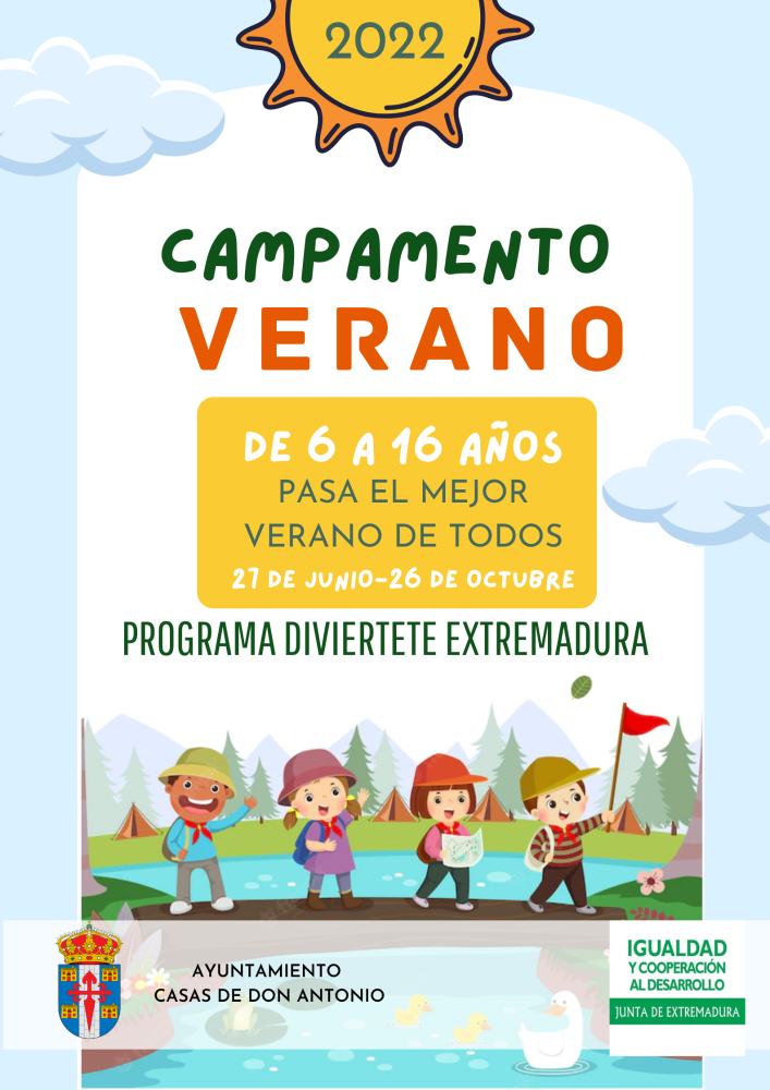 Imagen CAMPAMENTO DE VERANO, DIVIERTETE EXTREMADURA