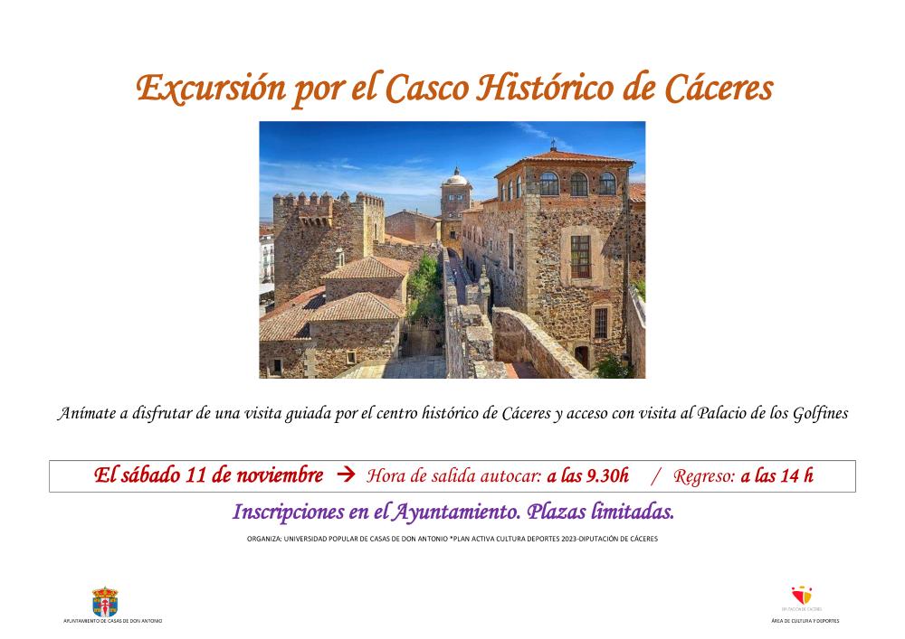 Imagen VISITA AL CONJUNTO HISTÓRICO DE CÁCERES