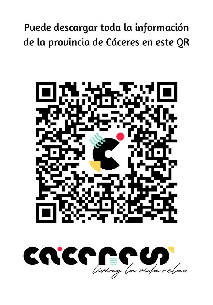 Imagen CÓDIGO QR CON INFORMACIÓN TURÍSTICA DE LA PROVINCIA DE CÁCERES