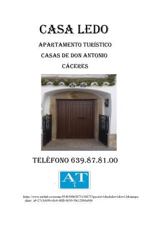 Imagen APARTAMENTO TURÍSTICO CASA LEDO