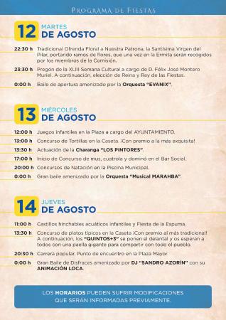 Imagen INICIO 43 SEMANA CULTURAL